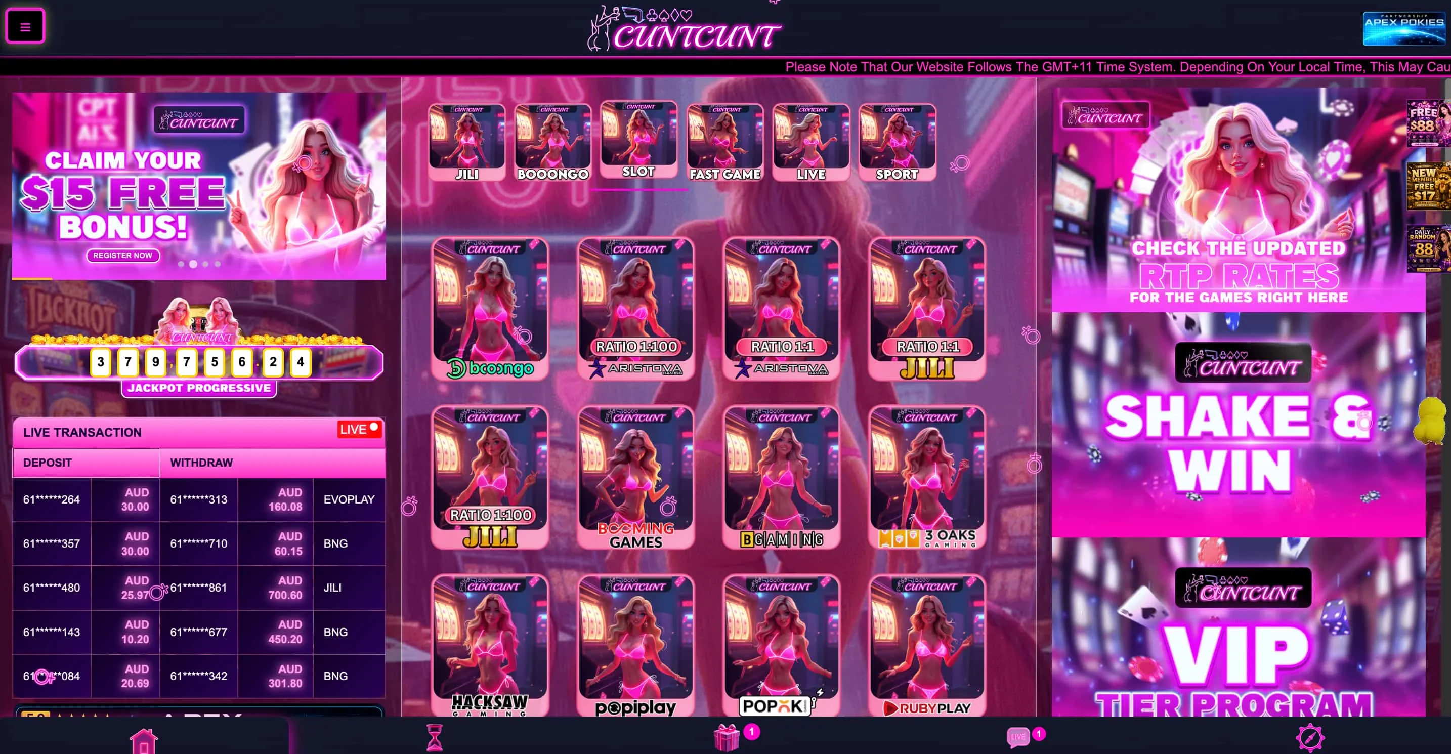 Cuntspin Bonuses: Welcome Match, Daily Rewards and the Leaderboard Cuntspin Bonuses: Welcome Match, Daily Rewards and the Leaderboard